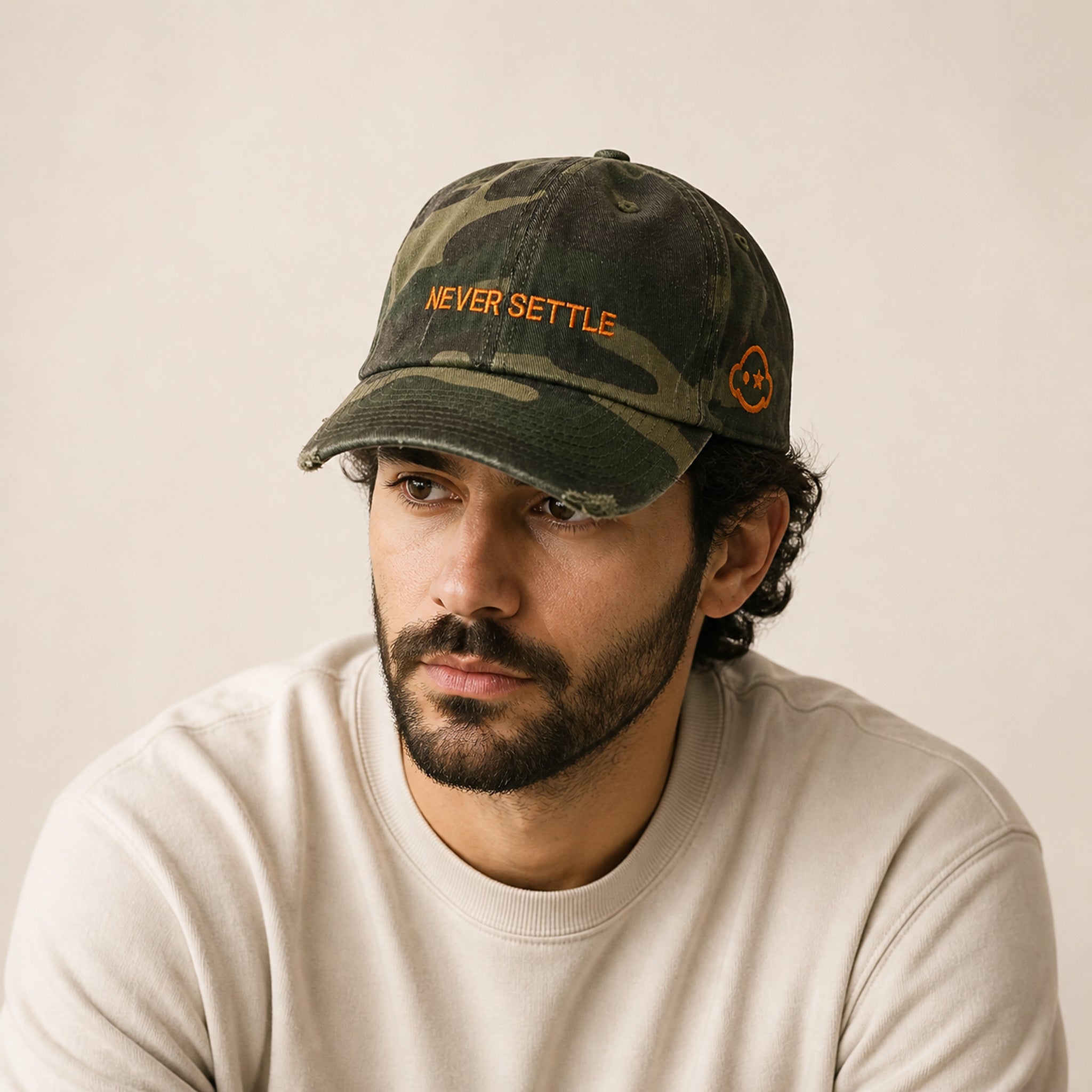 Never Settle | Vintage Dad Cap - LIMITED