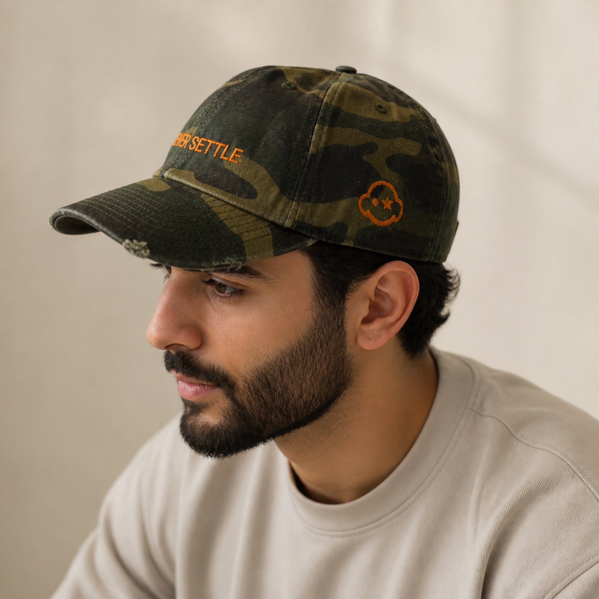 Never Settle | Vintage Dad Cap - LIMITED