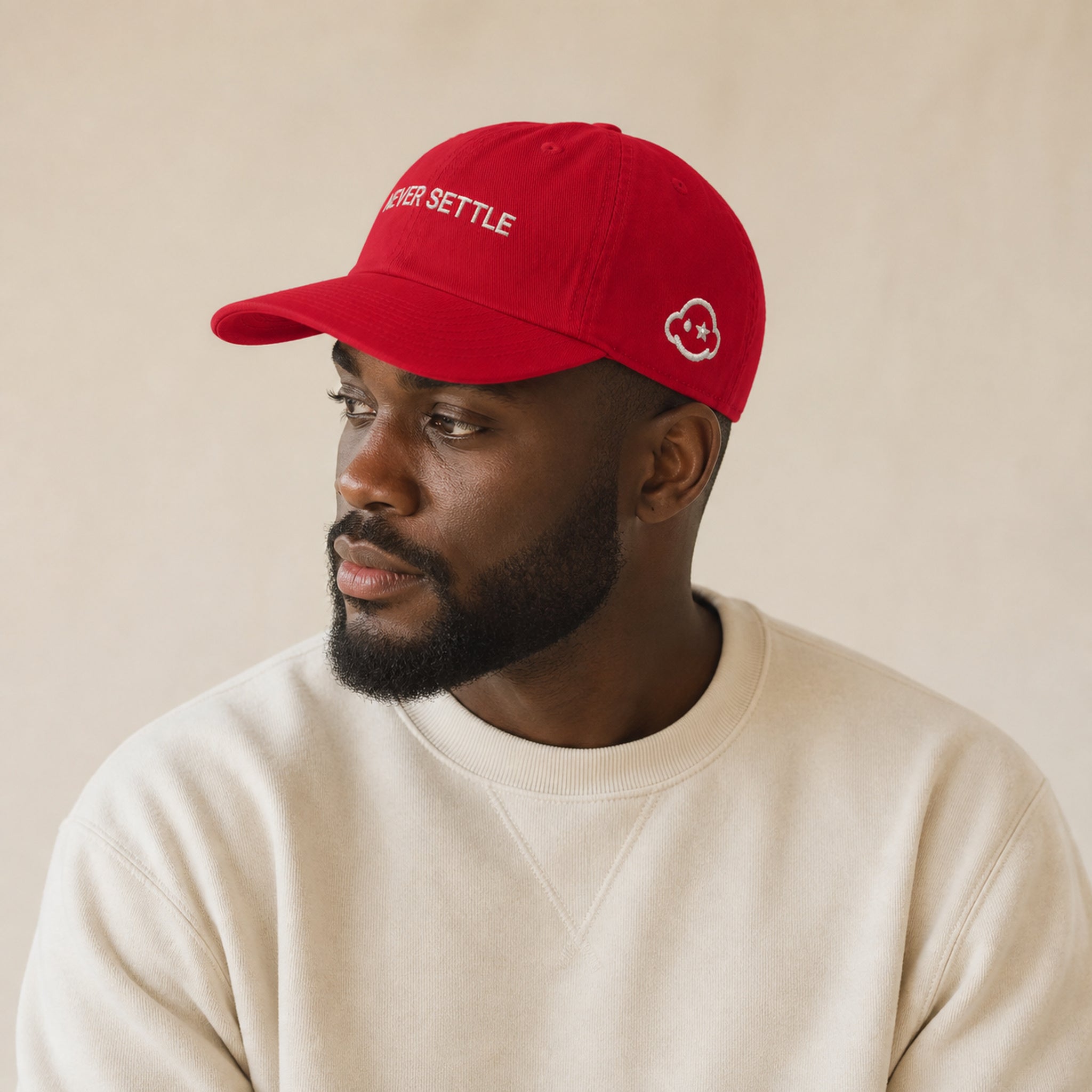 Never Settle | Dad Cap
