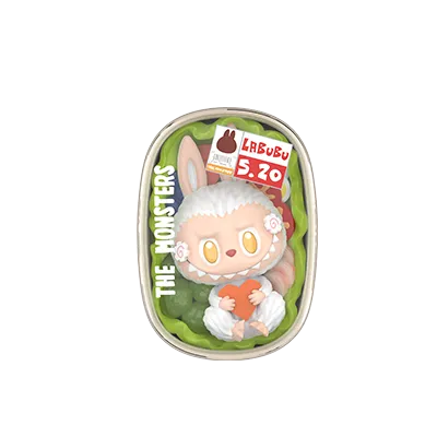 Lababu BU figurine in a green case with &