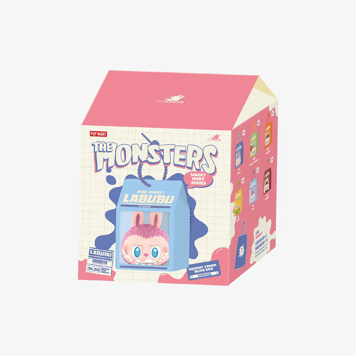Labubu - Pinch Pendant Blind Box - The Monsters Wacky Mart Series