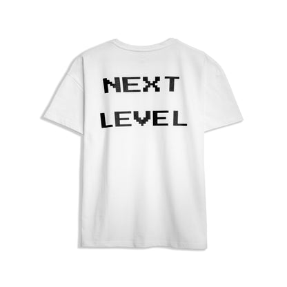 back graphic cotton relaxed fit t-shirt “Next Level”