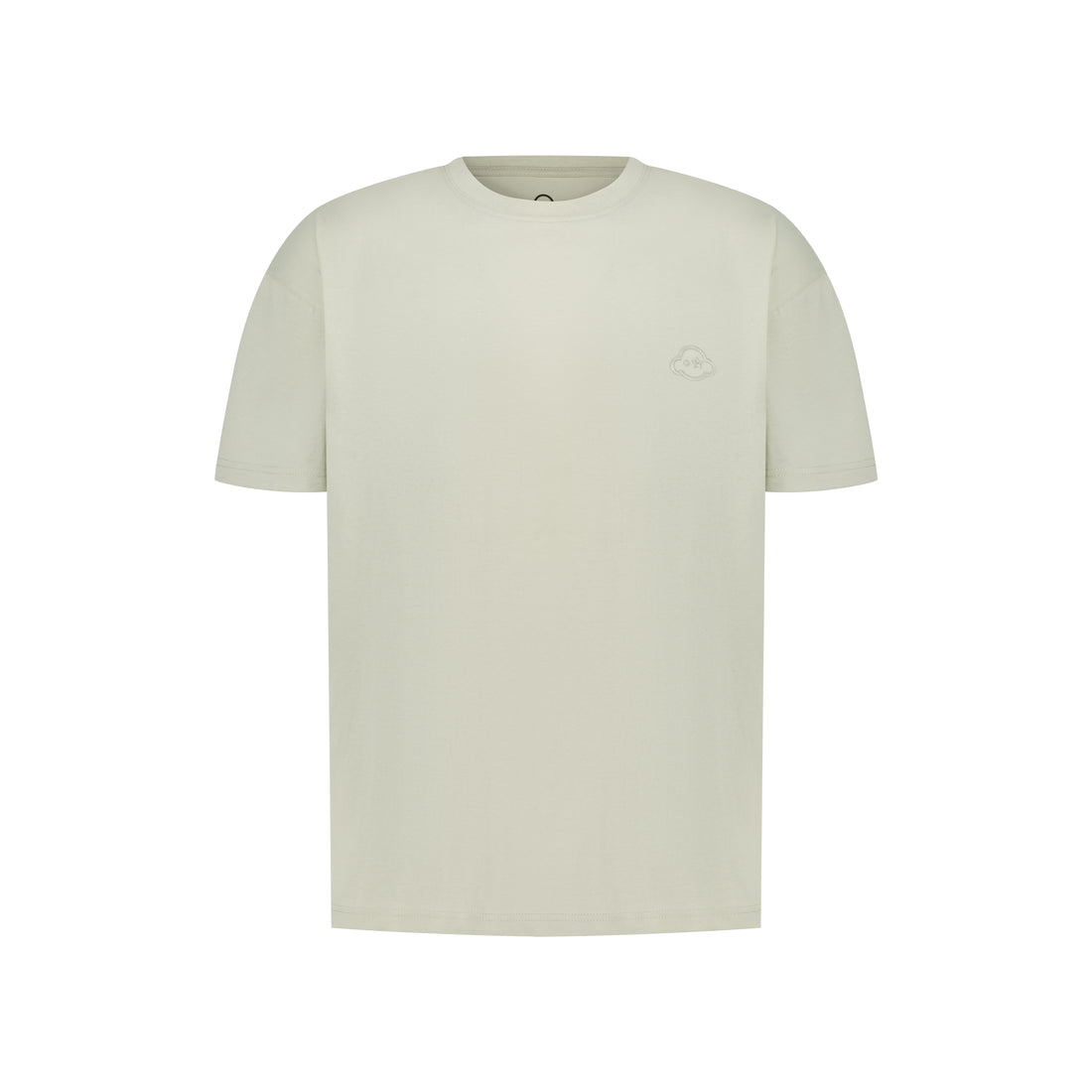 mint green cotton relaxed fit t-shirt
