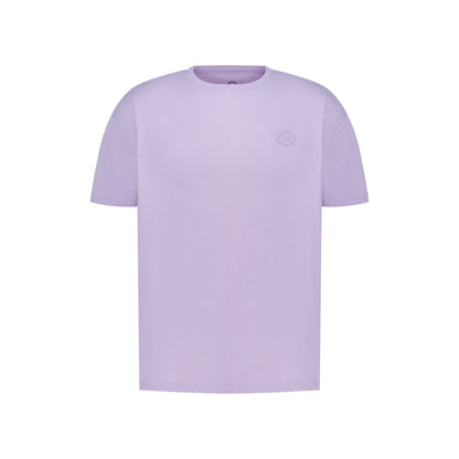 soft purple cotton relaxed fit t-shirt