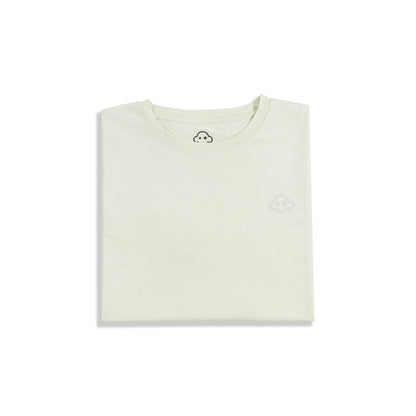 mint green cotton relaxed fit t-shirt