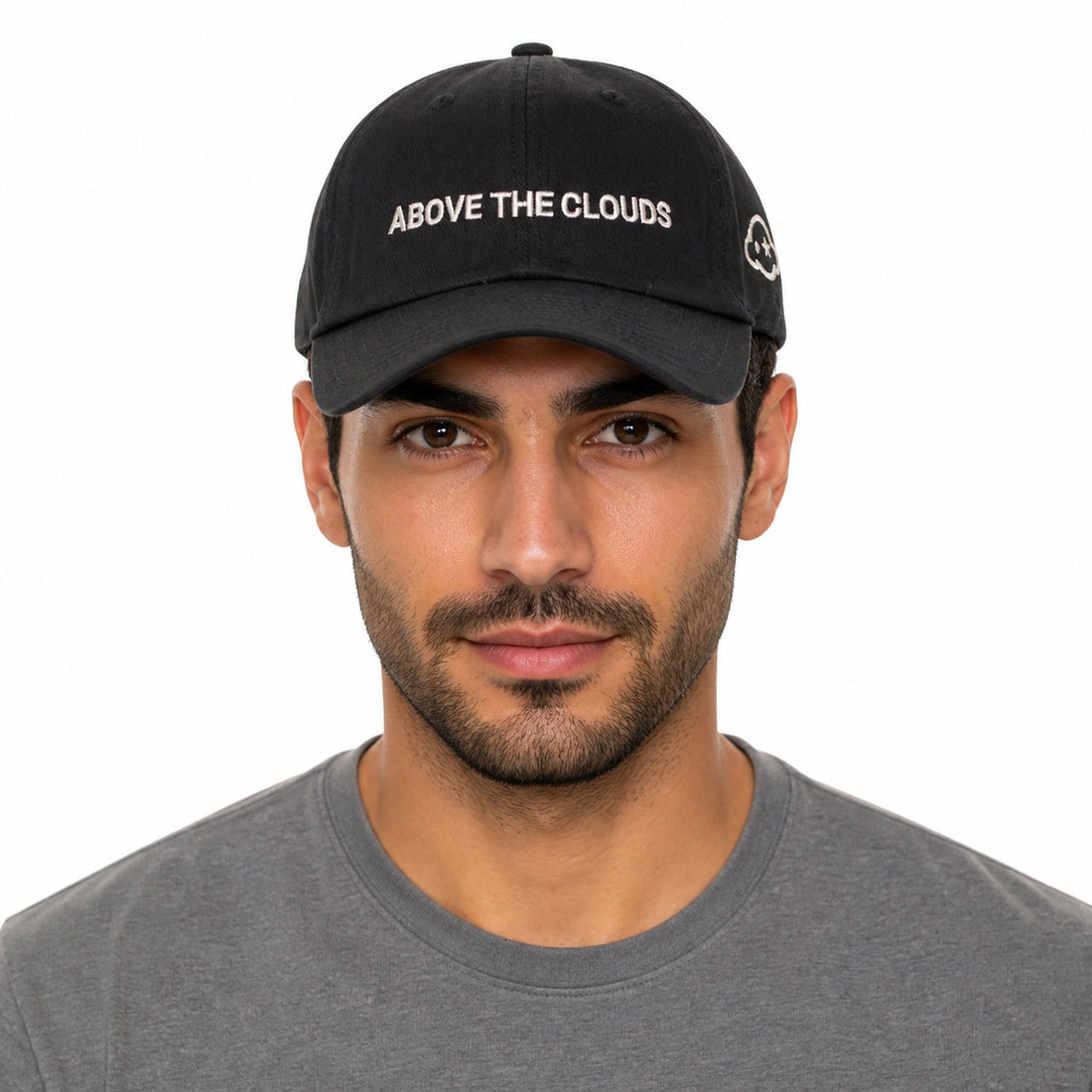 Above The Clouds | Black - Dad Cap