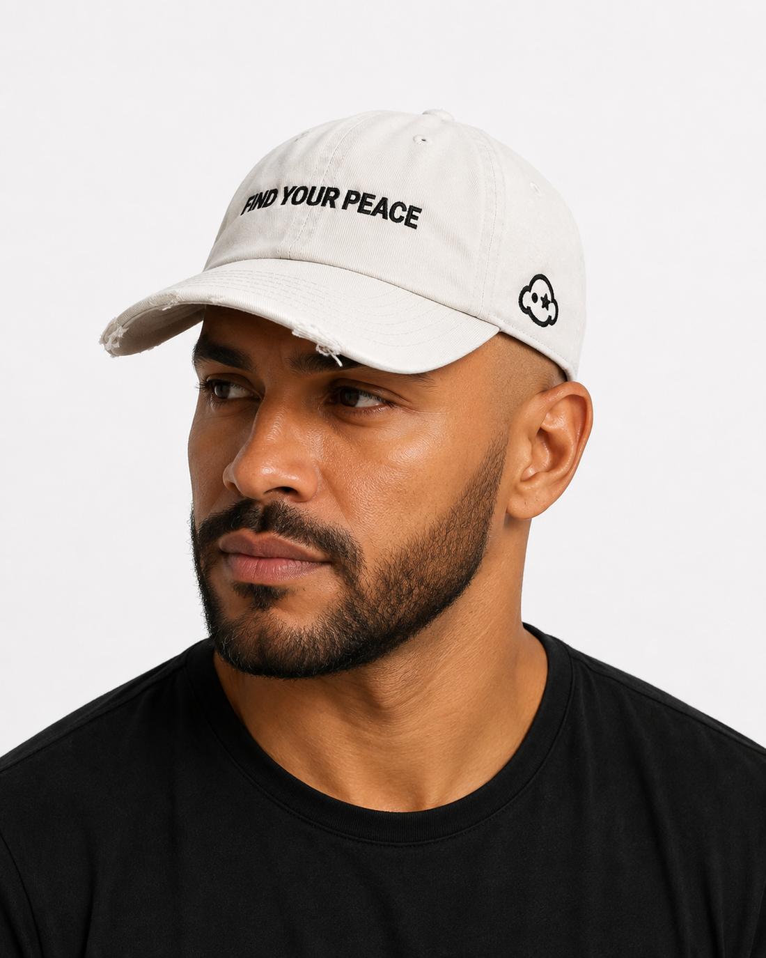 Find Your Peace | White Vintage Dad Cap - LIMITED