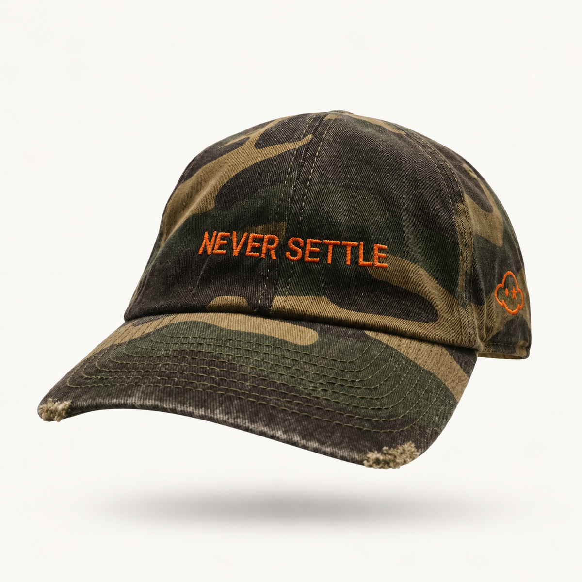 Never Settle | Vintage Dad Cap - LIMITED