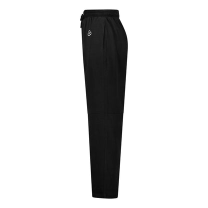 black limited edition cotton activewear pants