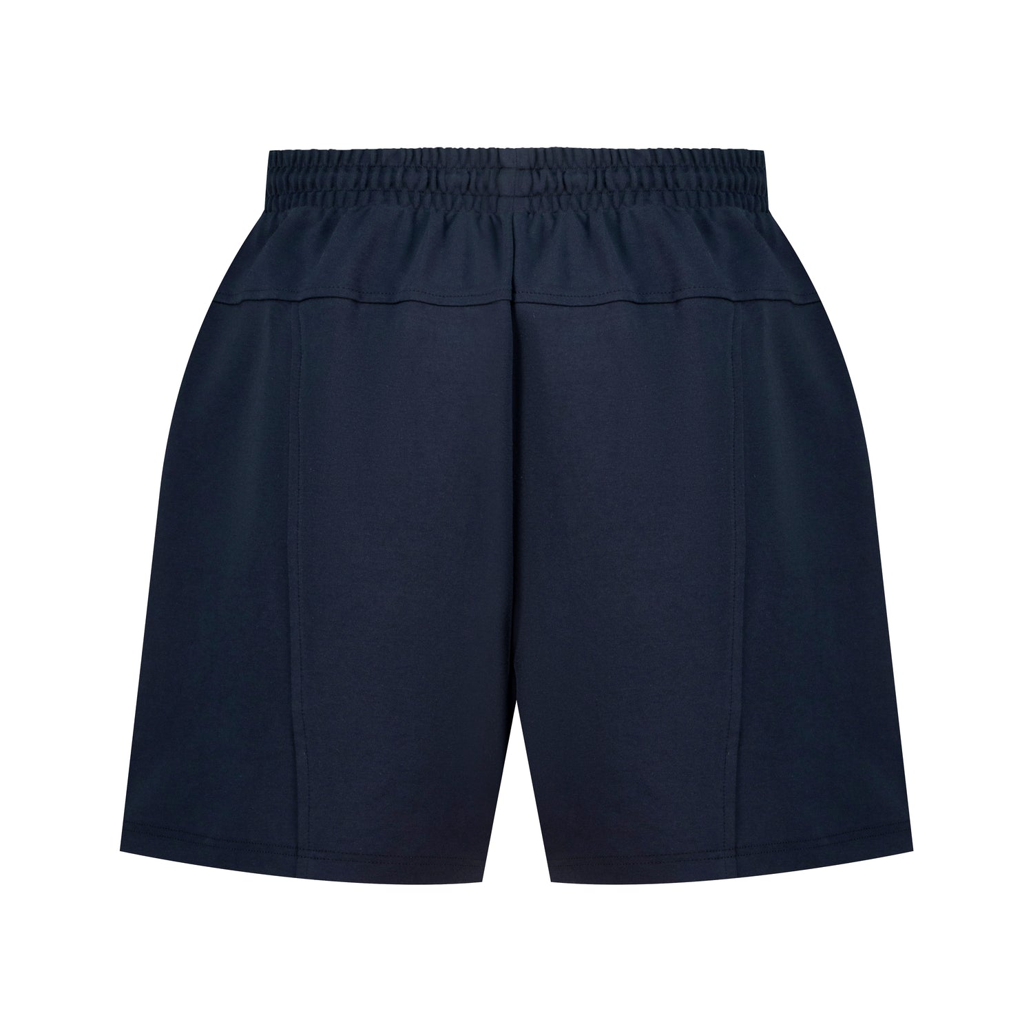 navy blue cotton loungewear shorts