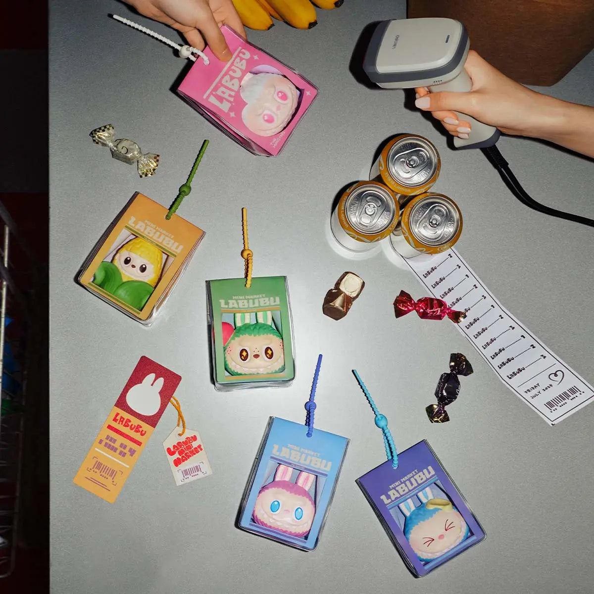 Labubu - Pinch Pendant Blind Box - The Monsters Wacky Mart Series